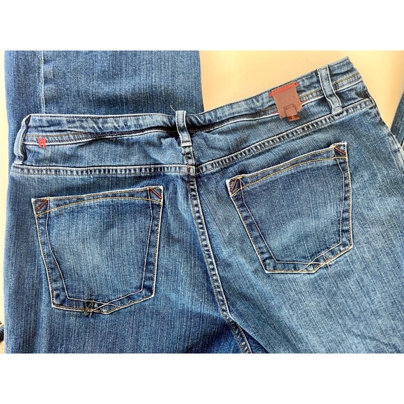 WORN Jeans Mens 38x34 Straight Leg Medium-wash Agedenim - Picture 6 of 10